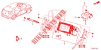 NAVI ATTACHMENT KIT  for Honda CIVIC 1.8 ES 5 Doors 6 speed manual 2012