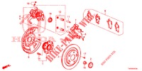 REAR BRAKE DRUM  for Honda CIVIC 1.8 ES 5 Doors 6 speed manual 2012