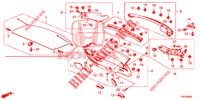 TAILGATE LINING/ REAR PANEL LINING (2D)  for Honda CIVIC 1.8 ES 5 Doors 6 speed manual 2012