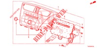 AUDIO UNIT  for Honda CIVIC 1.8 ES 5 Doors 5 speed automatic 2012