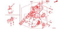 OIL PUMP (1.8L) for Honda CIVIC 1.8 ES 5 Doors 5 speed automatic 2012