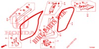 PILLAR GARNISH (RH) for Honda CIVIC 1.8 ES 5 Doors 5 speed automatic 2012
