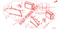 CENTER DISPLAY  for Honda CIVIC 1.8 EX 5 Doors 6 speed manual 2012