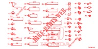 HARNESS BAND/BRACKET (RH)  for Honda CIVIC 1.8 EX 5 Doors 6 speed manual 2012