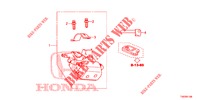 KEY CYLINDER COMPONENTS (INTELLIGENT) for Honda CIVIC 1.8 EX 5 Doors 6 speed manual 2012