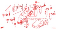 PARKING SENSOR  for Honda CIVIC 1.8 EX 5 Doors 6 speed manual 2012