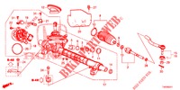 P.S. GEAR BOX (EPS) (RH) for Honda CIVIC 1.8 EX 5 Doors 6 speed manual 2012