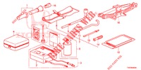 TOOLS/JACK  for Honda CIVIC 1.8 EX 5 Doors 6 speed manual 2012