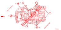 GROMMET (INFERIEUR) for Honda CIVIC 1.8 EX 5 Doors 5 speed automatic 2012