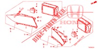 CENTER DISPLAY  for Honda CIVIC 1.8 S 5 Doors 6 speed manual 2012