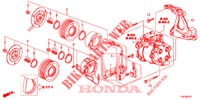 AIR CONDITIONER (COMPRESSEUR) (1.8L) for Honda CIVIC 1.8 SE 5 Doors 5 speed automatic 2012