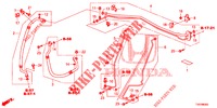 AIR CONDITIONER (FLEXIBLES/TUYAUX) (RH) for Honda CIVIC 1.8 SE 5 Doors 5 speed automatic 2012