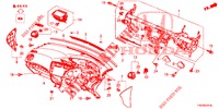 INSTRUMENT PANEL UPPER (RH) for Honda CIVIC 1.8 SE 5 Doors 5 speed automatic 2012