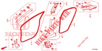 PILLAR GARNISH (RH) for Honda CIVIC 1.8 SE 5 Doors 5 speed automatic 2012