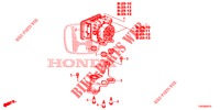 VSA MODULATOR (RH)('00 )  for Honda CIVIC 1.8 SE 5 Doors 5 speed automatic 2012
