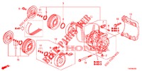 AIR CONDITIONER (COMPRESSEUR) (DIESEL) (2.2L) for Honda CIVIC DIESEL 2.2 ES 5 Doors 6 speed manual 2012