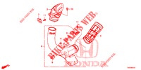 AIR INTAKE TUBE (DIESEL) for Honda CIVIC DIESEL 2.2 ES 5 Doors 6 speed manual 2012