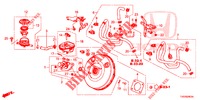 BRAKE MASTER CYLINDER/MAS TER POWER (DIESEL) (RH) for Honda CIVIC DIESEL 2.2 ES 5 Doors 6 speed manual 2012