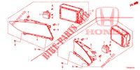 CENTER DISPLAY  for Honda CIVIC DIESEL 2.2 ES 5 Doors 6 speed manual 2012