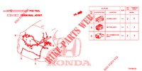 ELECTRICAL CONNECTORS (ARRIERE) for Honda CIVIC DIESEL 2.2 ES 5 Doors 6 speed manual 2012