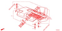ENGINE COVER (DIESEL) (2.2L) for Honda CIVIC DIESEL 2.2 ES 5 Doors 6 speed manual 2012