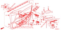 FRONT DOOR LINING (RH) for Honda CIVIC DIESEL 2.2 ES 5 Doors 6 speed manual 2012