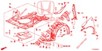FRONT FENDERS  for Honda CIVIC DIESEL 2.2 ES 5 Doors 6 speed manual 2012