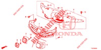 FRONT GRILLE/MOLDING  for Honda CIVIC DIESEL 2.2 ES 5 Doors 6 speed manual 2012
