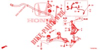 FRONT KNUCKLE  for Honda CIVIC DIESEL 2.2 ES 5 Doors 6 speed manual 2012
