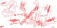 FRONT SEAT/SEATBELTS (G.) (RH) for Honda CIVIC DIESEL 2.2 ES 5 Doors 6 speed manual 2012