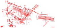 FRONT WINDSHIELD WIPER (RH) for Honda CIVIC DIESEL 2.2 ES 5 Doors 6 speed manual 2012