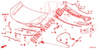 HOOD (RH) for Honda CIVIC DIESEL 2.2 ES 5 Doors 6 speed manual 2012