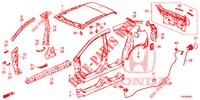 OUTER PANELS/REAR PANEL  for Honda CIVIC DIESEL 2.2 ES 5 Doors 6 speed manual 2012