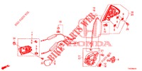 REAR DOOR LOCKS/OUTER HAN DLE  for Honda CIVIC DIESEL 2.2 ES 5 Doors 6 speed manual 2012