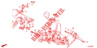 SHIFT ARM/SHIFT LEVER (DIESEL) (2.2L) for Honda CIVIC DIESEL 2.2 ES 5 Doors 6 speed manual 2012