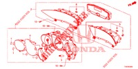 SPEEDOMETER  for Honda CIVIC DIESEL 2.2 ES 5 Doors 6 speed manual 2012