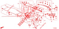 TAILGATE LINING/ REAR PANEL LINING (2D)  for Honda CIVIC DIESEL 2.2 ES 5 Doors 6 speed manual 2012