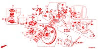 BRAKE MASTER CYLINDER/MAS TER POWER (DIESEL) (RH) for Honda CIVIC DIESEL 2.2 EXCLUSIVE 5 Doors 6 speed manual 2012