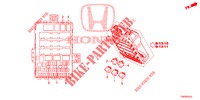 CONTROL UNIT (CABINE) (2) for Honda CIVIC DIESEL 2.2 EXCLUSIVE 5 Doors 6 speed manual 2012