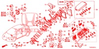 CONTROL UNIT (COMPARTIMENT MOTEUR) (1) (DIESEL) (2.2L) for Honda CIVIC DIESEL 2.2 EXCLUSIVE 5 Doors 6 speed manual 2012