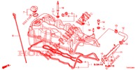 CYLINDER HEAD COVER (DIESEL) (2.2L) for Honda CIVIC DIESEL 2.2 EXCLUSIVE 5 Doors 6 speed manual 2012