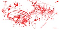 INSTRUMENT PANEL UPPER (RH) for Honda CIVIC DIESEL 2.2 EXCLUSIVE 5 Doors 6 speed manual 2012