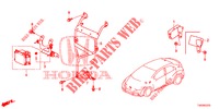 RADAR  for Honda CIVIC DIESEL 2.2 EXCLUSIVE 5 Doors 6 speed manual 2012