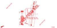 REAR SHOCK ABSORBER  for Honda CIVIC DIESEL 2.2 EXCLUSIVE 5 Doors 6 speed manual 2012