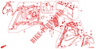 TRUNK SIDE LINING  for Honda CIVIC DIESEL 2.2 EXCLUSIVE 5 Doors 6 speed manual 2012