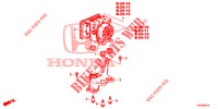 VSA MODULATOR (RH)('00 )  for Honda CIVIC DIESEL 2.2 EXCLUSIVE 5 Doors 6 speed manual 2012