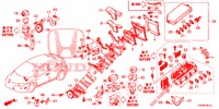 CONTROL UNIT (COMPARTIMENT MOTEUR) (1) (DIESEL) (2.2L) for Honda CIVIC DIESEL 2.2 S 5 Doors 6 speed manual 2012