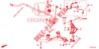 FRONT KNUCKLE  for Honda CIVIC DIESEL 2.2 S 5 Doors 6 speed manual 2012