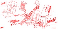 FRONT SEAT/SEATBELTS (G.) (RH) for Honda CIVIC DIESEL 2.2 S 5 Doors 6 speed manual 2012