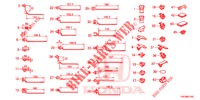 HARNESS BAND/BRACKET (RH)  for Honda CIVIC DIESEL 2.2 S 5 Doors 6 speed manual 2012